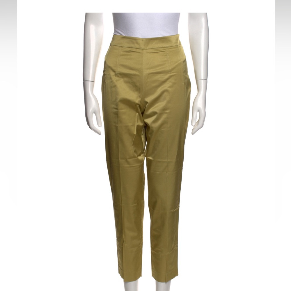 chartreuse Etro trousers